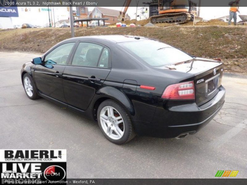 Nighthawk Black Pearl / Ebony 2008 Acura TL 3.2