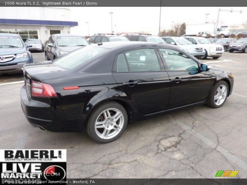 Nighthawk Black Pearl / Ebony 2008 Acura TL 3.2