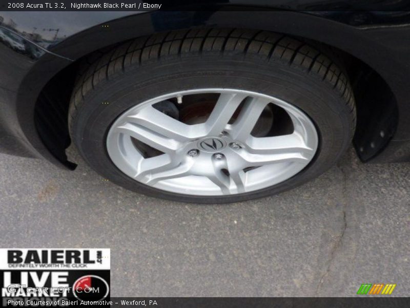 Nighthawk Black Pearl / Ebony 2008 Acura TL 3.2