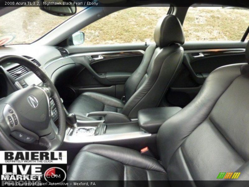 Nighthawk Black Pearl / Ebony 2008 Acura TL 3.2