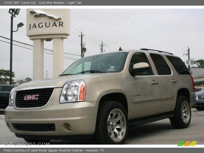 Gold Mist Metallic / Light Tan 2008 GMC Yukon SLE