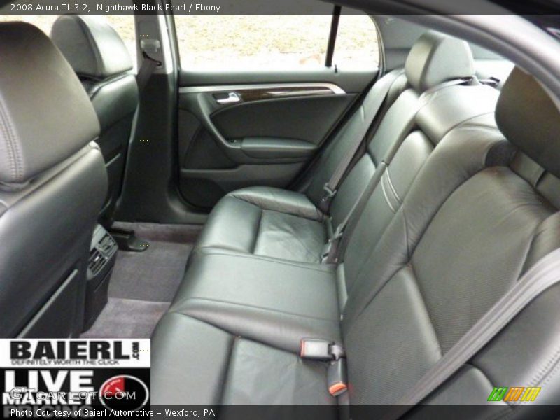 Nighthawk Black Pearl / Ebony 2008 Acura TL 3.2