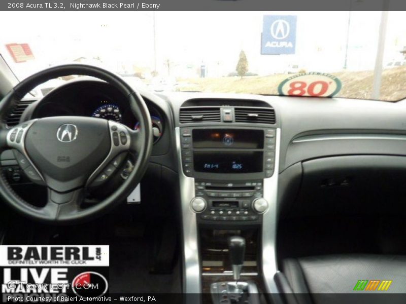 Nighthawk Black Pearl / Ebony 2008 Acura TL 3.2