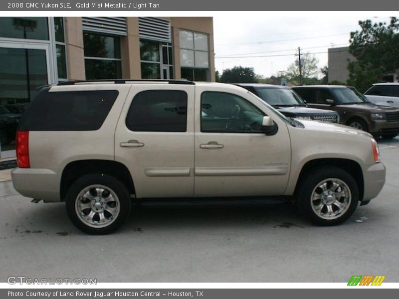 Gold Mist Metallic / Light Tan 2008 GMC Yukon SLE