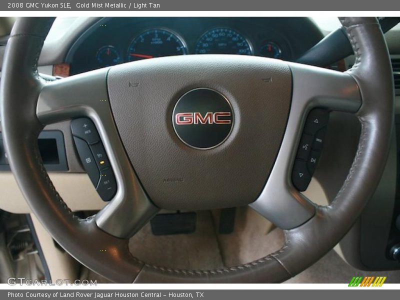 Gold Mist Metallic / Light Tan 2008 GMC Yukon SLE