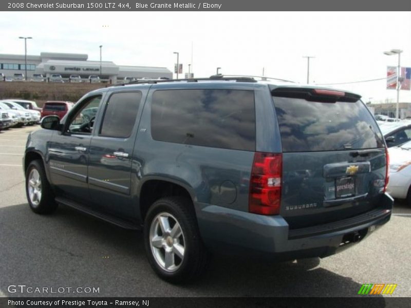 Blue Granite Metallic / Ebony 2008 Chevrolet Suburban 1500 LTZ 4x4