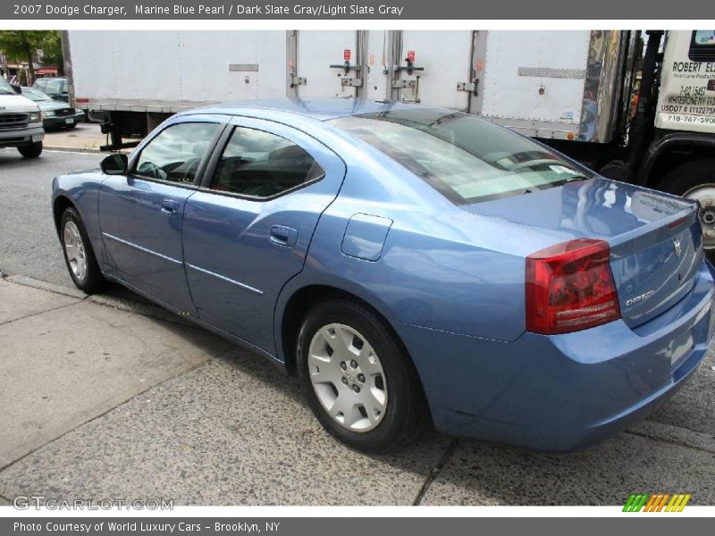 Marine Blue Pearl / Dark Slate Gray/Light Slate Gray 2007 Dodge Charger