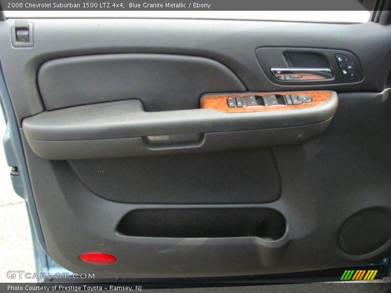 Blue Granite Metallic / Ebony 2008 Chevrolet Suburban 1500 LTZ 4x4