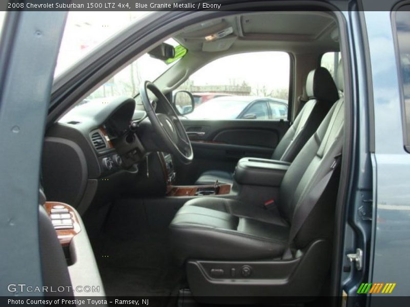 Blue Granite Metallic / Ebony 2008 Chevrolet Suburban 1500 LTZ 4x4
