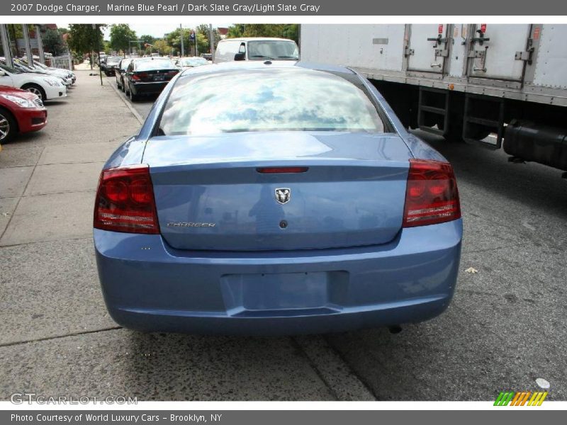 Marine Blue Pearl / Dark Slate Gray/Light Slate Gray 2007 Dodge Charger