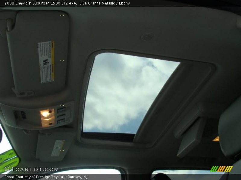Blue Granite Metallic / Ebony 2008 Chevrolet Suburban 1500 LTZ 4x4