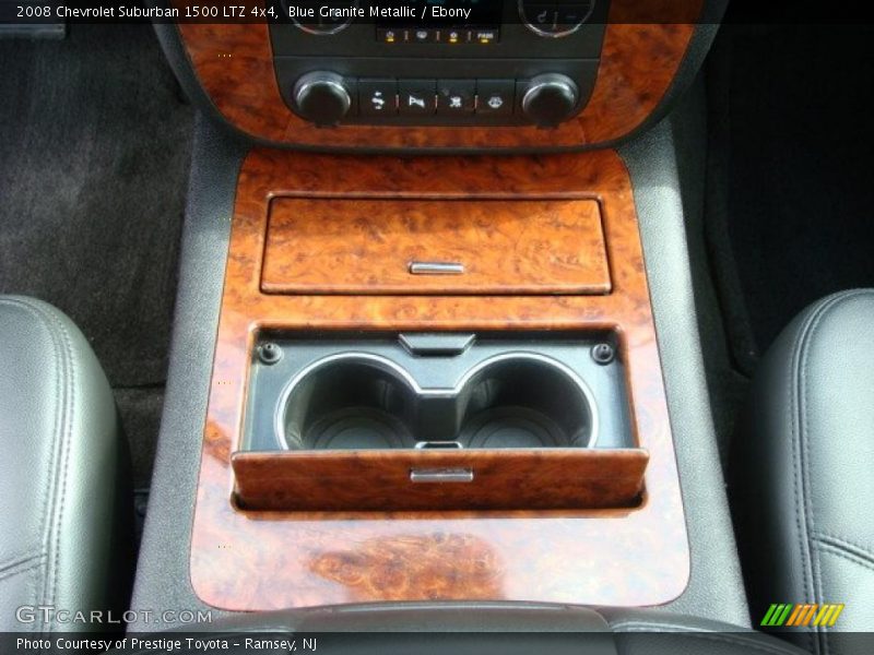 Blue Granite Metallic / Ebony 2008 Chevrolet Suburban 1500 LTZ 4x4