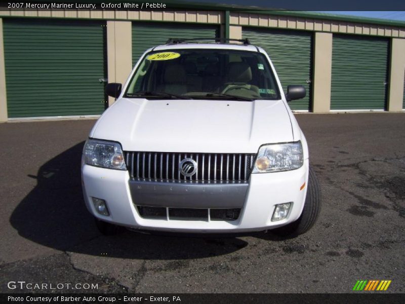 Oxford White / Pebble 2007 Mercury Mariner Luxury