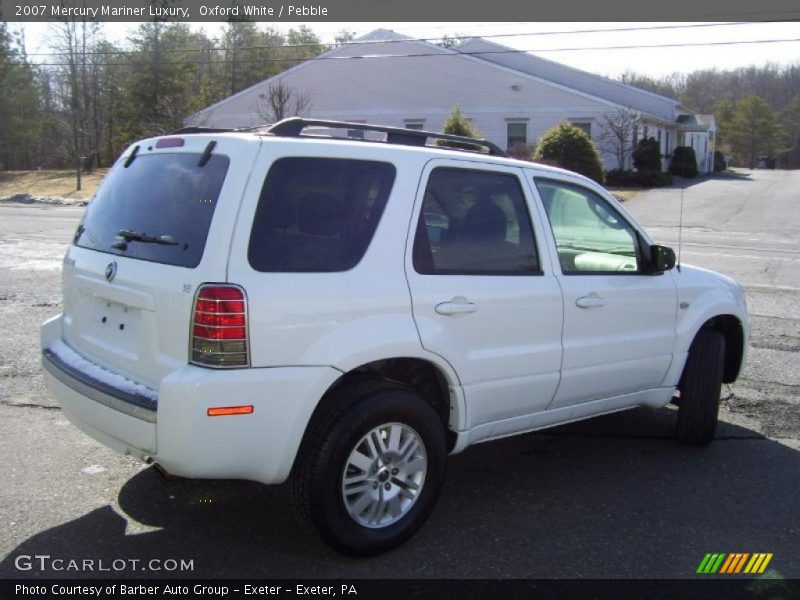 Oxford White / Pebble 2007 Mercury Mariner Luxury