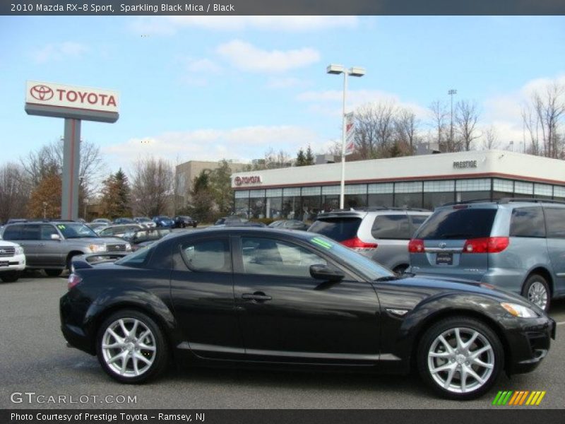 Sparkling Black Mica / Black 2010 Mazda RX-8 Sport