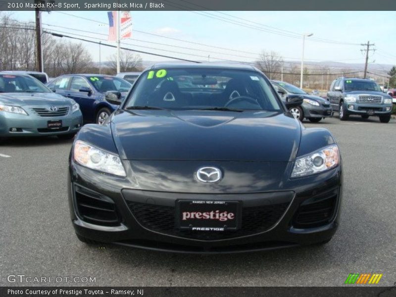 Sparkling Black Mica / Black 2010 Mazda RX-8 Sport