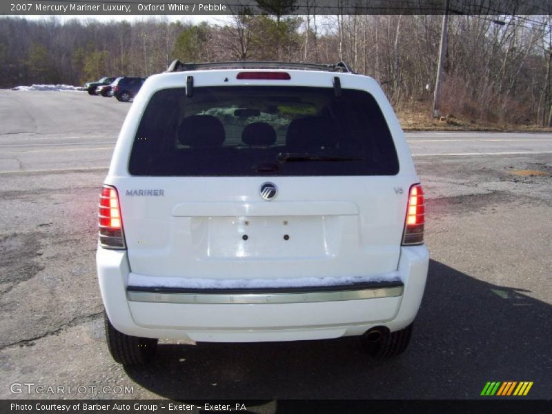 Oxford White / Pebble 2007 Mercury Mariner Luxury