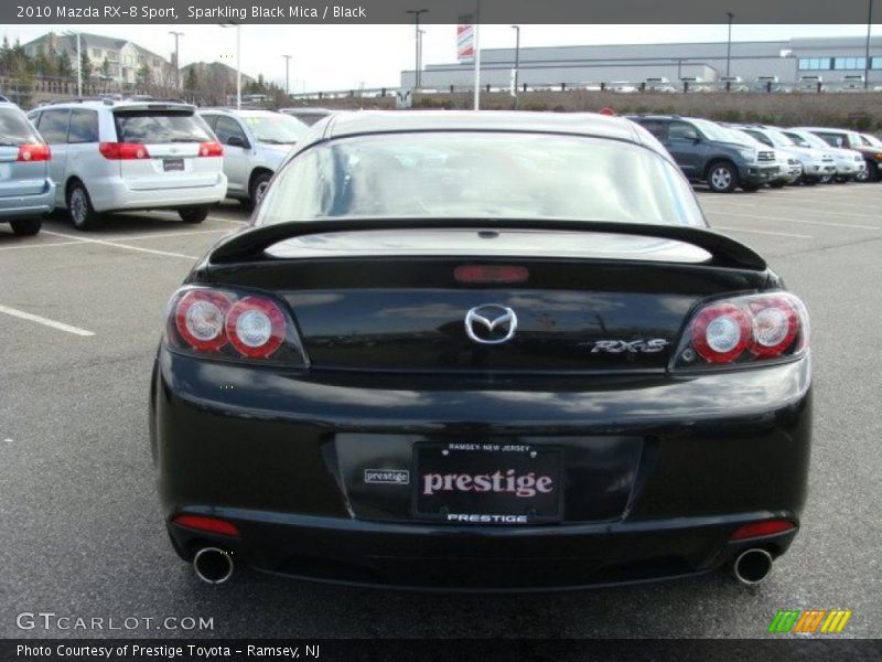 Sparkling Black Mica / Black 2010 Mazda RX-8 Sport