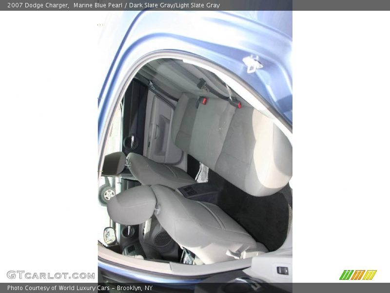 Marine Blue Pearl / Dark Slate Gray/Light Slate Gray 2007 Dodge Charger
