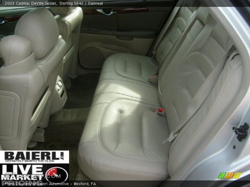 Sterling Silver / Oatmeal 2003 Cadillac DeVille Sedan