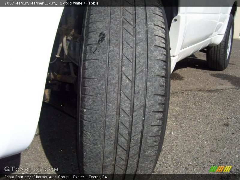 Oxford White / Pebble 2007 Mercury Mariner Luxury