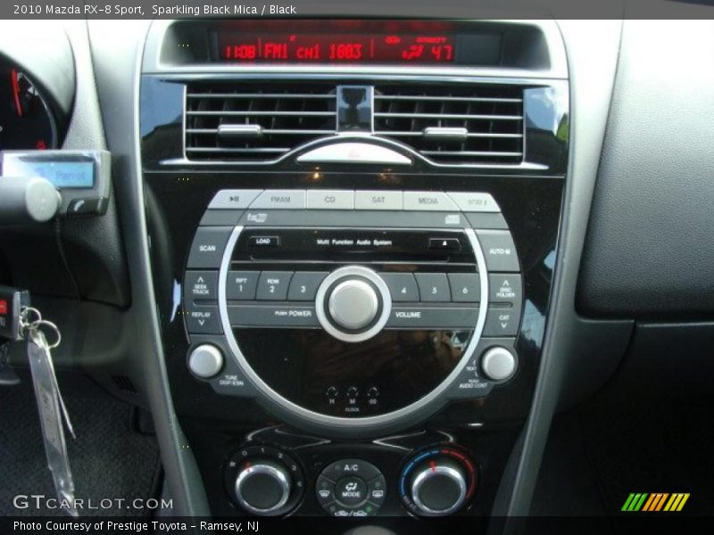 Controls of 2010 RX-8 Sport
