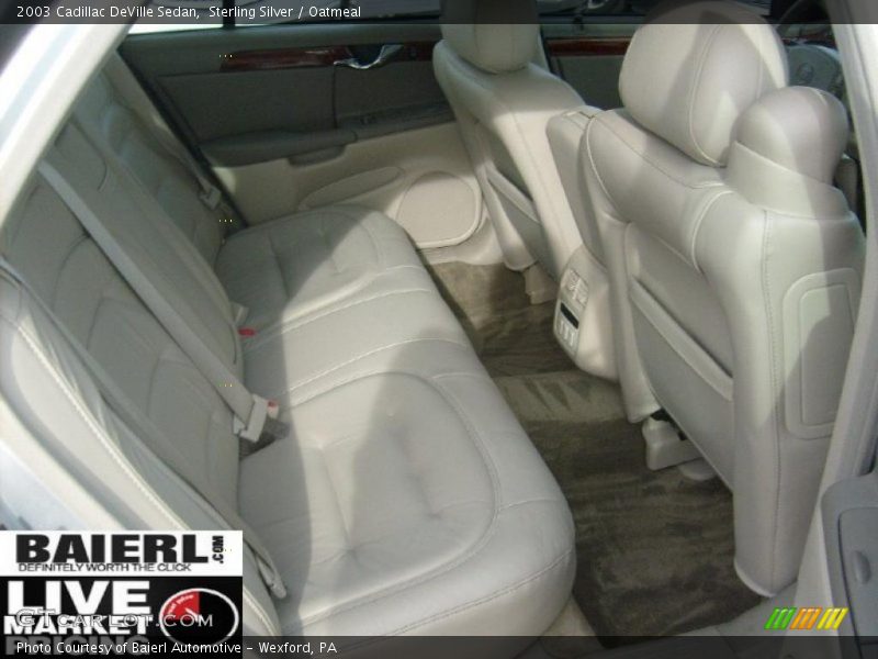 Sterling Silver / Oatmeal 2003 Cadillac DeVille Sedan