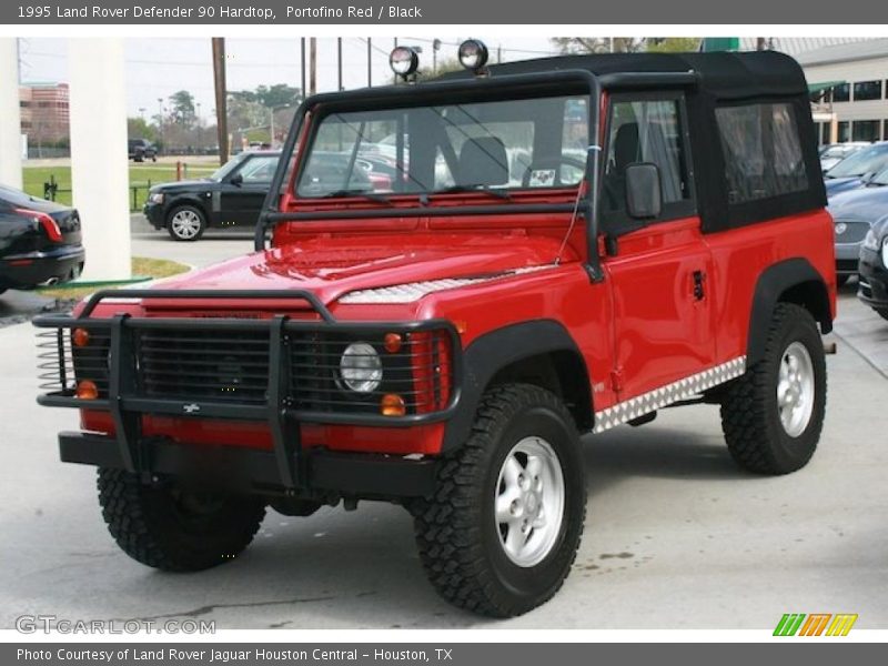  1995 Defender 90 Hardtop Portofino Red