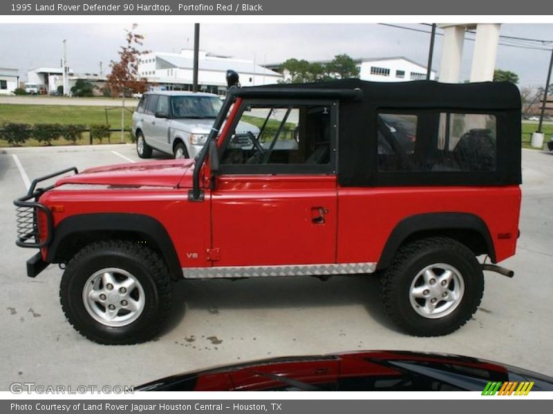  1995 Defender 90 Hardtop Portofino Red
