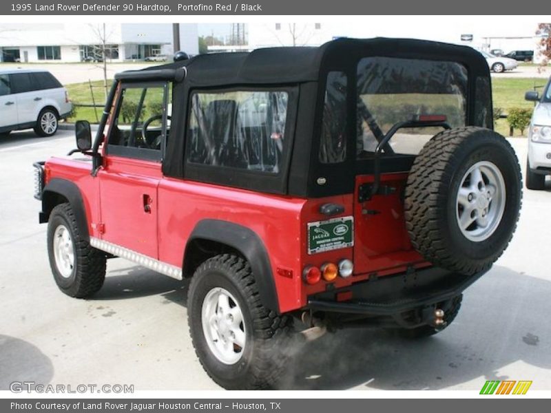 1995 Defender 90 Hardtop Portofino Red