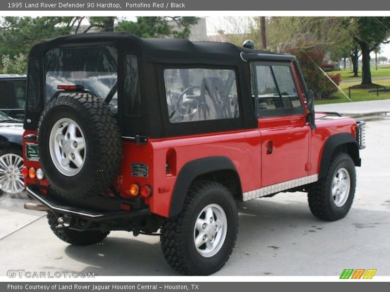  1995 Defender 90 Hardtop Portofino Red