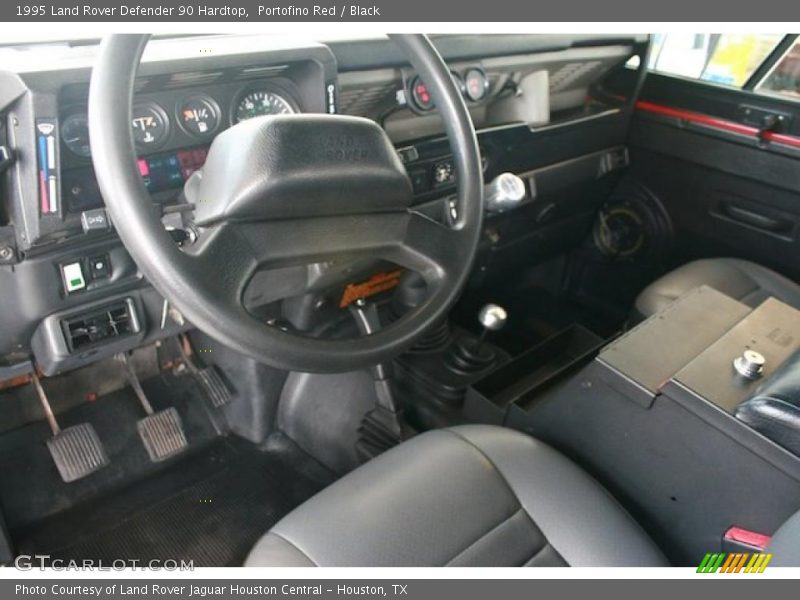 Black Interior - 1995 Defender 90 Hardtop 