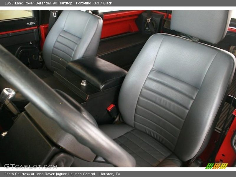  1995 Defender 90 Hardtop Black Interior