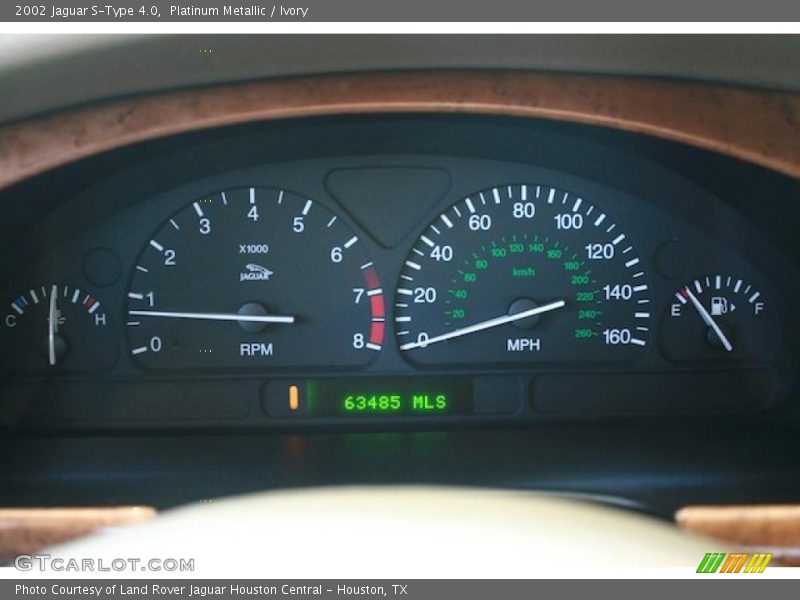  2002 S-Type 4.0 4.0 Gauges