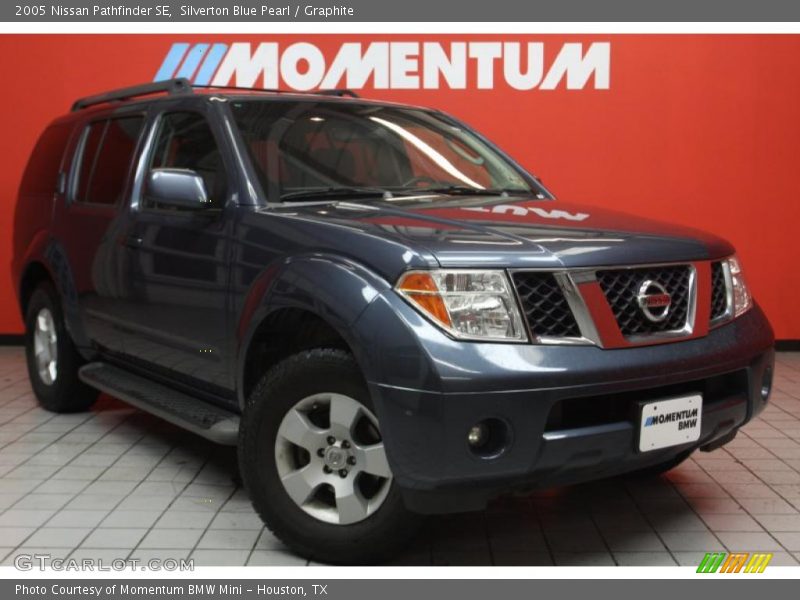 Silverton Blue Pearl / Graphite 2005 Nissan Pathfinder SE