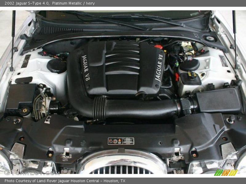  2002 S-Type 4.0 Engine - 4.0 Liter DOHC 32 Valve V8
