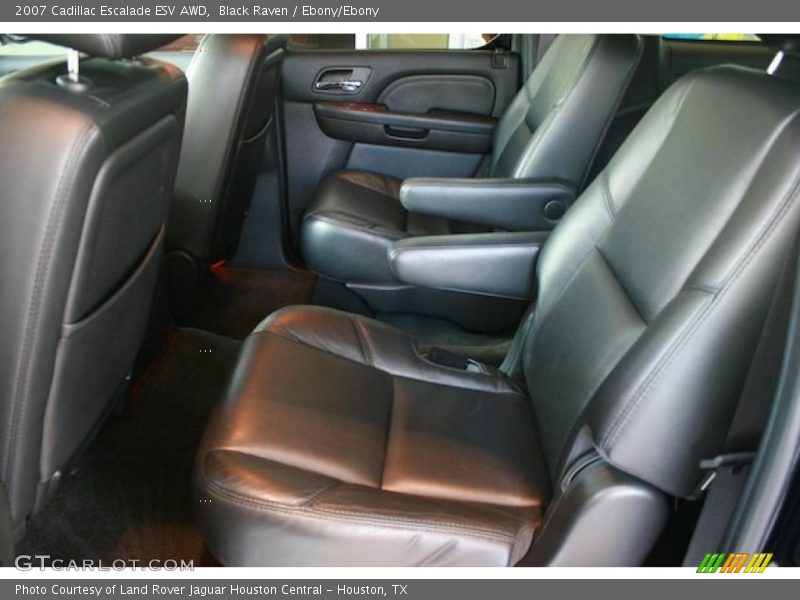 Black Raven / Ebony/Ebony 2007 Cadillac Escalade ESV AWD