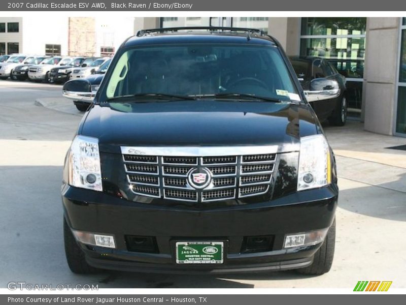 Black Raven / Ebony/Ebony 2007 Cadillac Escalade ESV AWD