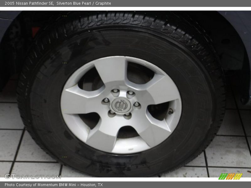 Silverton Blue Pearl / Graphite 2005 Nissan Pathfinder SE