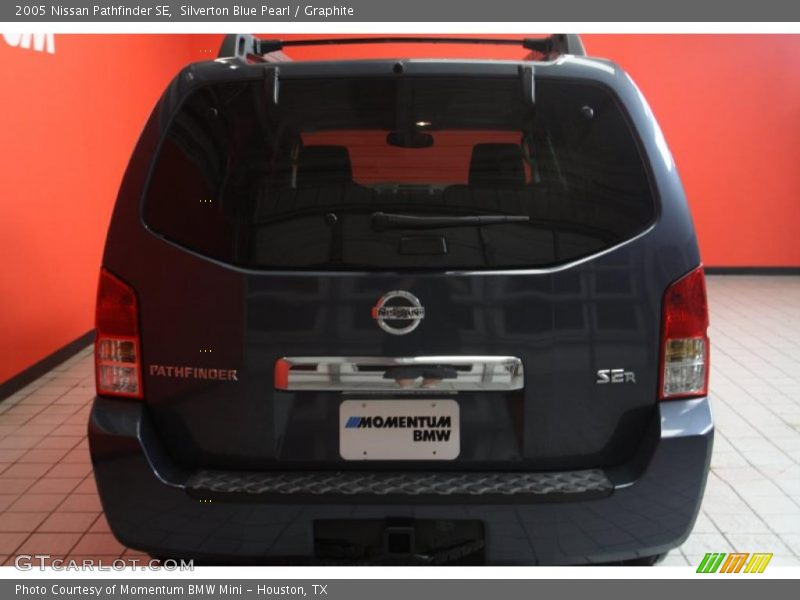 Silverton Blue Pearl / Graphite 2005 Nissan Pathfinder SE