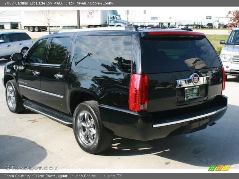 Black Raven / Ebony/Ebony 2007 Cadillac Escalade ESV AWD