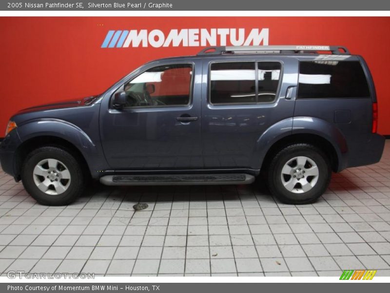 Silverton Blue Pearl / Graphite 2005 Nissan Pathfinder SE