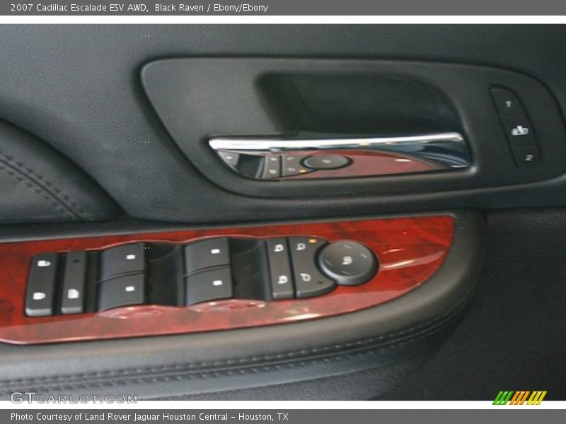 Black Raven / Ebony/Ebony 2007 Cadillac Escalade ESV AWD
