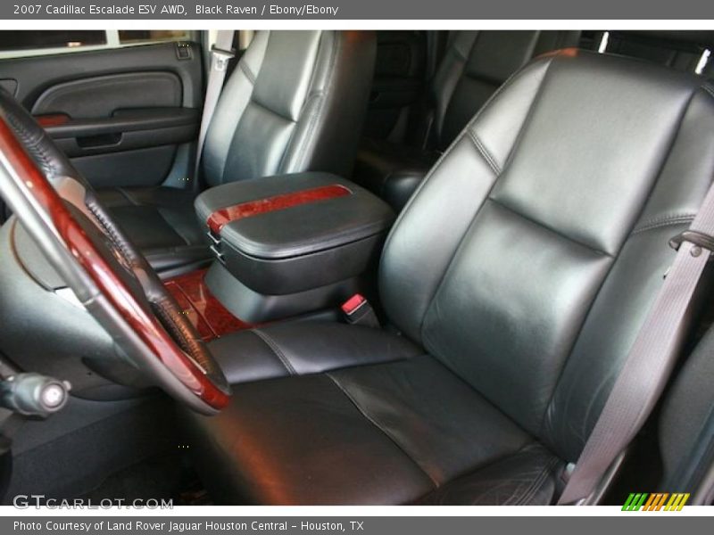 Black Raven / Ebony/Ebony 2007 Cadillac Escalade ESV AWD
