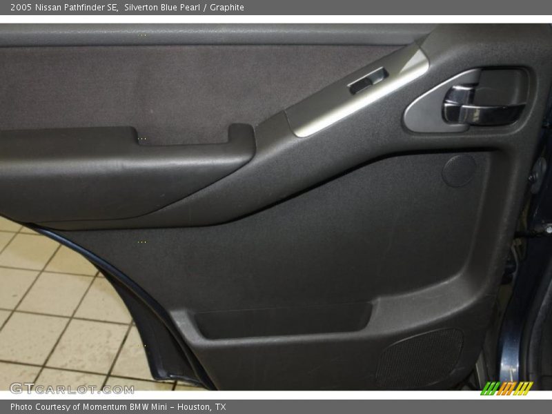 Silverton Blue Pearl / Graphite 2005 Nissan Pathfinder SE