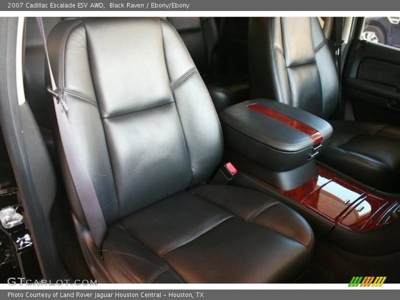 Black Raven / Ebony/Ebony 2007 Cadillac Escalade ESV AWD