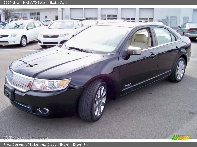 Black / Sand 2007 Lincoln MKZ AWD Sedan