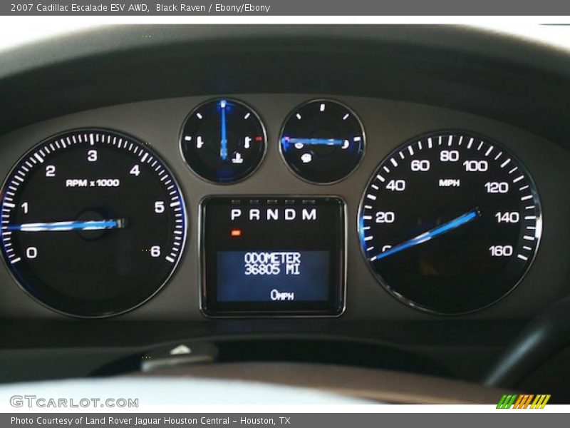Black Raven / Ebony/Ebony 2007 Cadillac Escalade ESV AWD