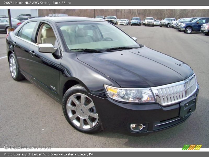 Black / Sand 2007 Lincoln MKZ AWD Sedan