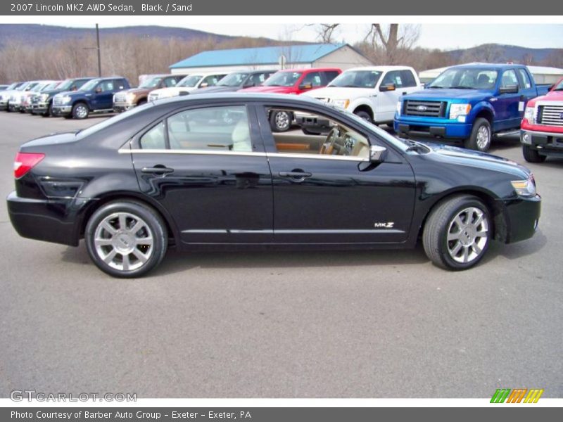 Black / Sand 2007 Lincoln MKZ AWD Sedan